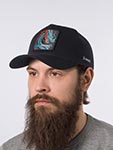 Бейсболка CAPSLAB арт. CL/0/1/CAS2/DRA1 Premium Samurai (black)